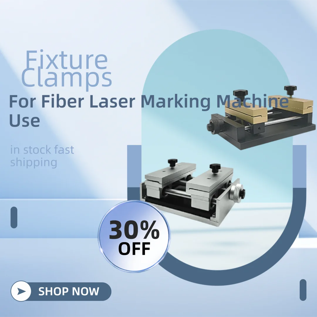 Laser Marking Machine - Pince de fixation réglable et mobile