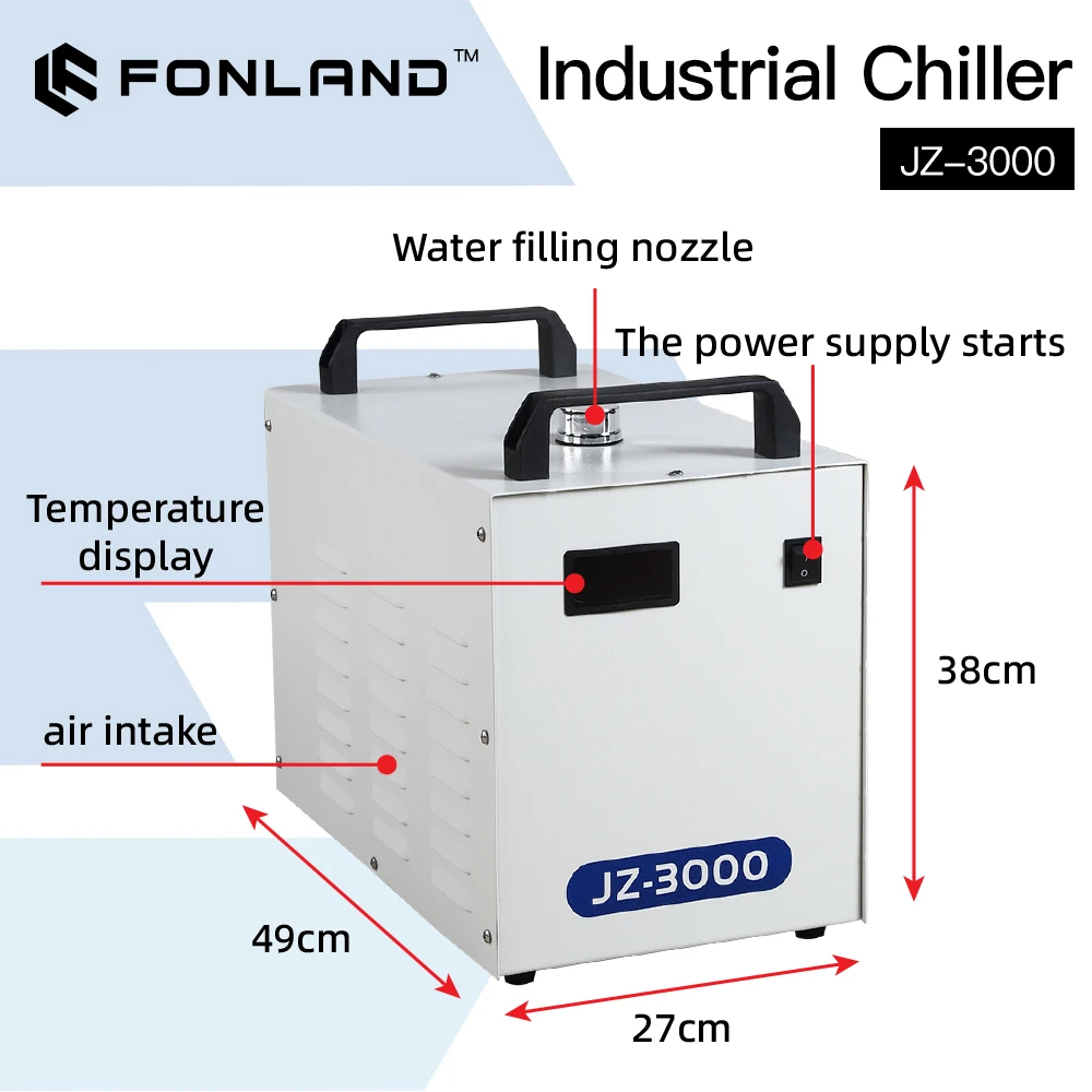 Refroidisseur d'eau industriel - Laser Industrial Chiller avis et prix