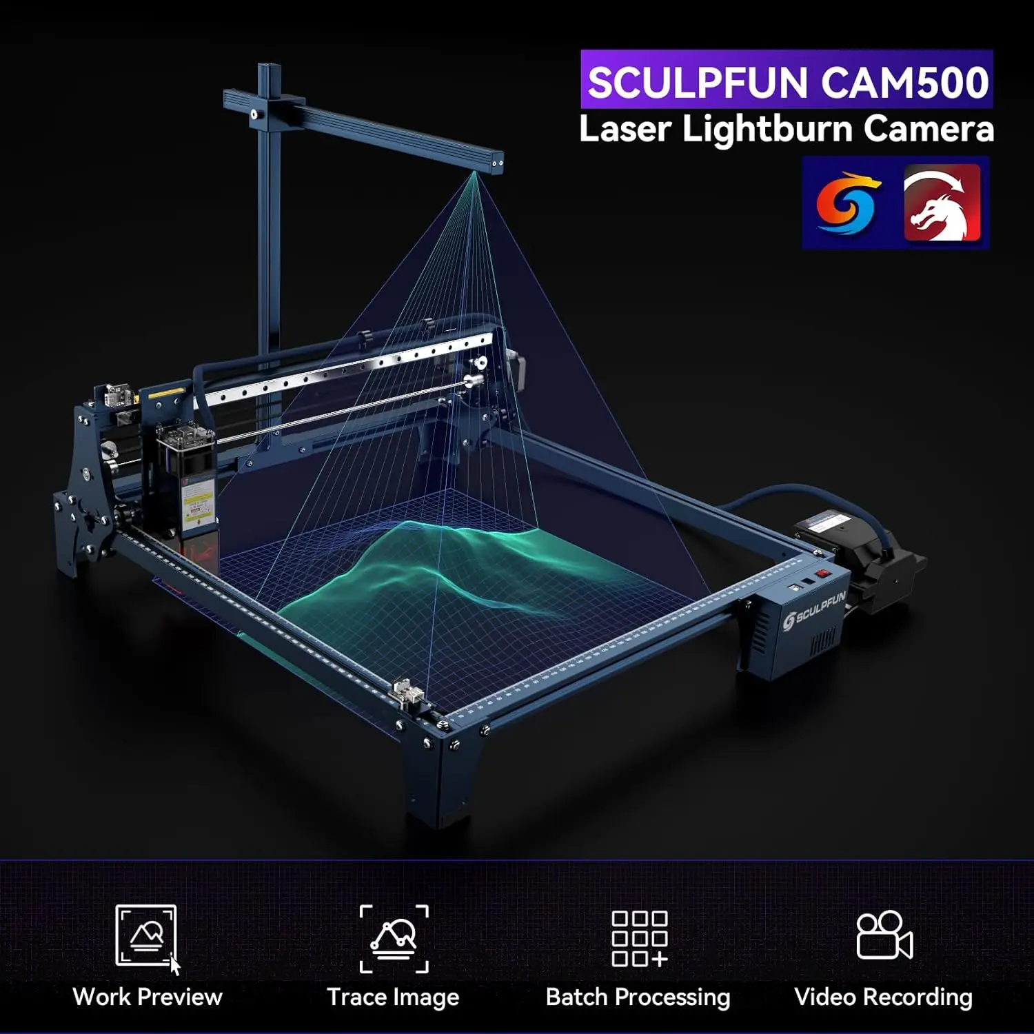 SCULPFUN CAM500 Caméra Lightbu - Industrial Laser Engraver avis et prix
