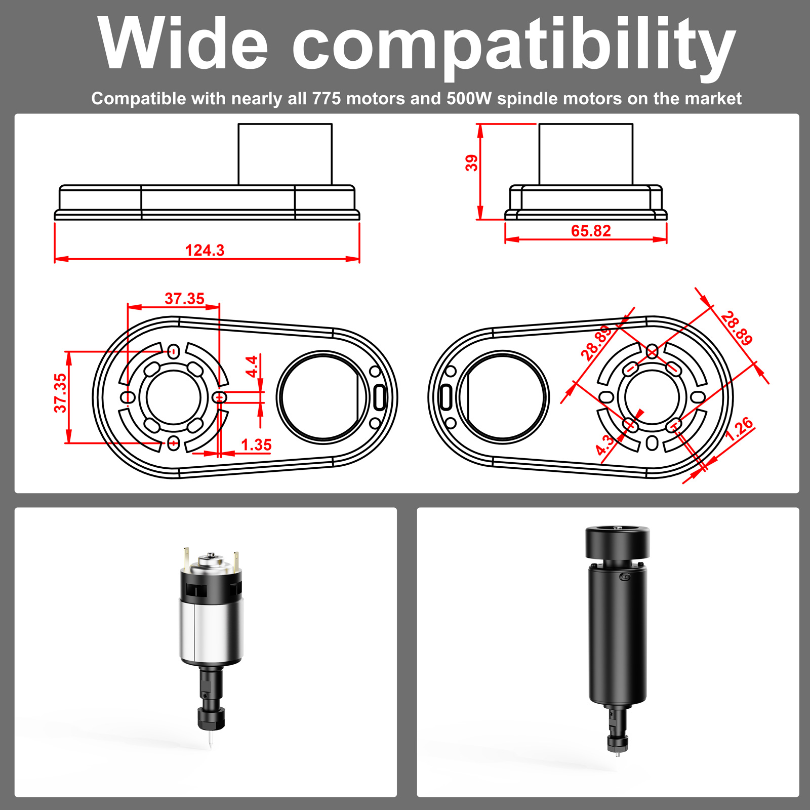 Kit de dépoussiérage CNC M1 Mo - Cnc Spindle Motor avis et prix