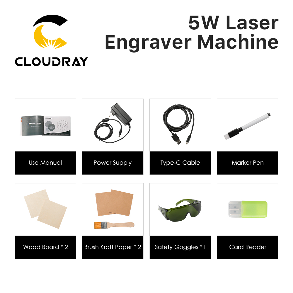 Graveur laser Cloudray BM1, im - Laser Marking Machine avis et prix